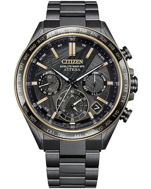 Citizen Limited Edition Attesa Super Titanium Bracelet Watch, 44.6Mm - Gray