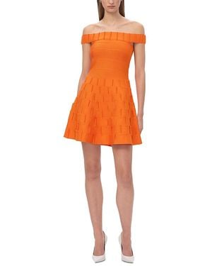 Hervé Léger The Catalina Dress - Orange