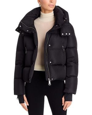 Sam. Jojo Hooded Matte Down Puffer Coat - Black