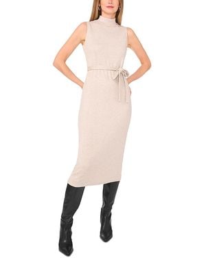 Vince Camuto Sleeveless Mock Neck Dress - Multicolour