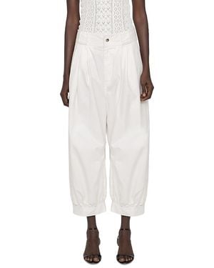 Sea Lois Twill Pants - White