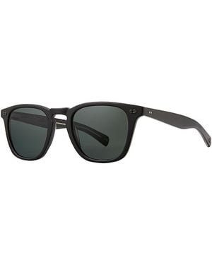 Garrett Leight Brooks Square Sunglasses, 48Mm - Black