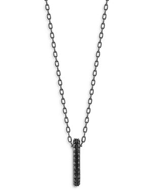 WALTERS FAITH 18K Diamond Link Pendant Necklace, 24 - Metallic