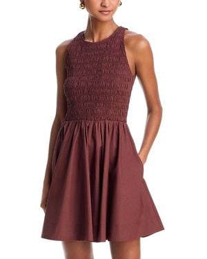 Xirena Florie Smocked Dress - Purple