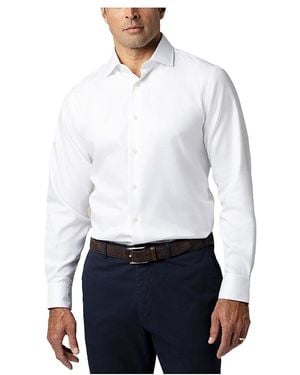 Robert Talbott Reynolds Double Twill Contemporary Fit Shirt - White