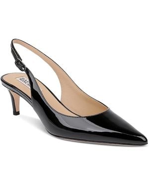 Badgley Mischka Ruthie Ii Patent Leather Slingback Pumps - Black