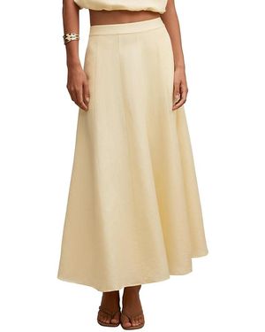 EVER NEW Georgina Godet Skirt - Natural