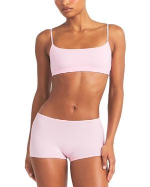 Skims Everyday Scoop Neck Bralette - White