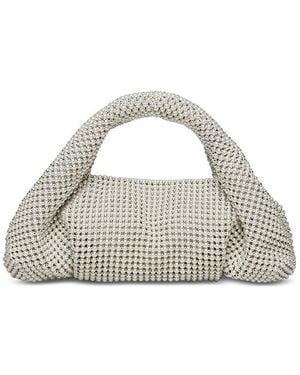 Stuart Weitzman The Moda Faux Pearl Mini Tote - Metallic