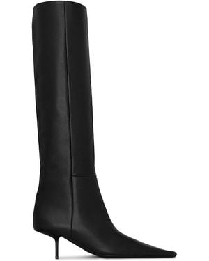 Saint Laurent Victoire Boots - Black