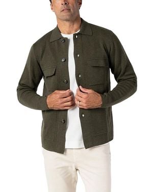 Robert Talbott Landon Sweater Jacket - Green