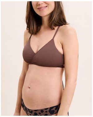 MOLOCO Jojo Nursing Bikini Top - Brown
