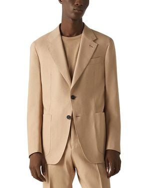 ZEGNA Oasi Lino Jacket - Natural