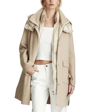 Dawn Levy Bristol Hooded Coat - Natural