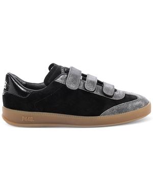 P448 Monza Low Top Sneakers - Black