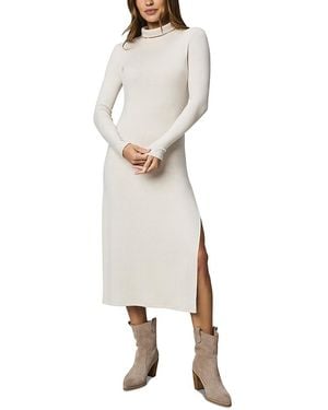 Splendid Rylee Turtleneck Dress - White