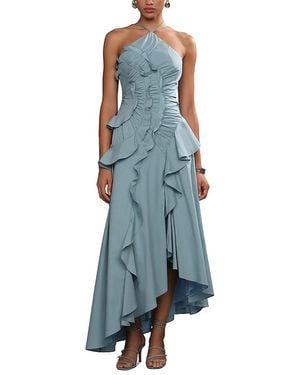 long sleeve champagne dress Zapakasa Women Satin Sleeves Evening V-Neck A-Line size:110 Big:2026-08-05 LONG SLEEVE TURTLENECK MINI