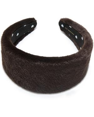 Lele Sadoughi Brigitte Faux Fur Headband - Brown