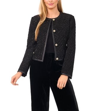 Ted Baker Twyssia Button Down Long Sleeve Jacket - Black