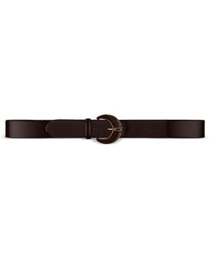 Ba&sh Brendon Leather Belt - White