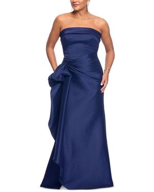 bloomingdale's plus size evening dresses V-neck Long Sleeves Black Velvet Prom Dresses, Side Slit Prom Dresses, –  ClaireBridal main image 0