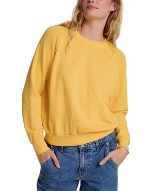 PERFECTWHITETEE S Alexi French Terry Raglan Sleeve Top - Blue