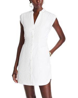 10 Crosby Derek Lam Elyse Poplin Dress - White
