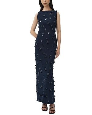 Jonathan Simkhai Claudia Embellished Maxi Dress - Blue