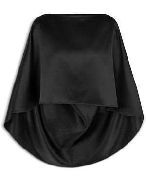 Heirlome Anna Silk Top - Black
