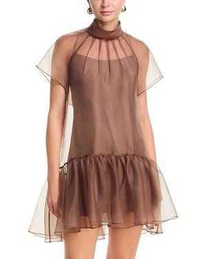 jonathan simkhai brown dress Jonathan Simkhai Jamie Tank Dress in Brown