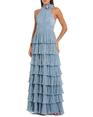 paris grey dresser Peacock Pleated Maxi Halter Dress  Charming Charlie