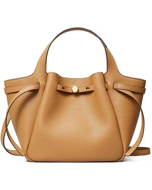 Tory Burch Small Romy Satchel - Metallic