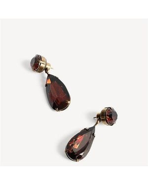 Balenciaga Gala Pendant Earrings - White