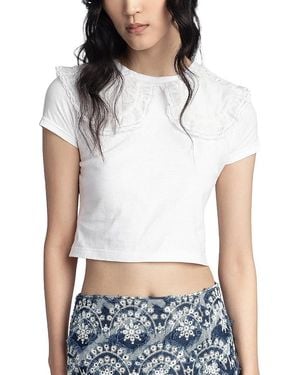 Anna Sui Collared Tee - White