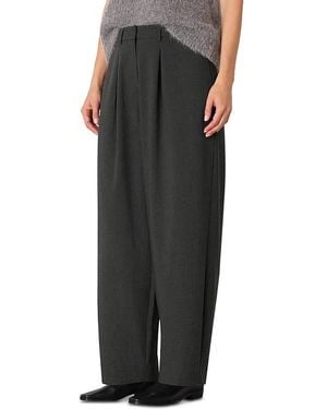 Whistles Barrel Leg Pants - Black