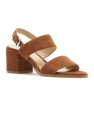 La Canadienne Fleming Suede Sandals - Brown