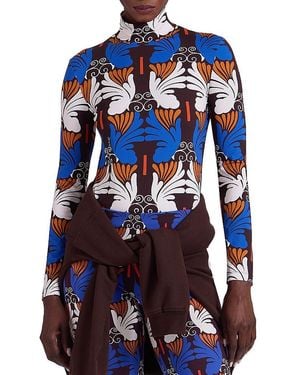La DoubleJ Turtleneck Top - Blue