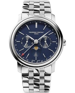 Frederique Constant Classics Business Timer Watch, 40Mm - Gray