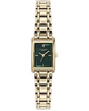 Olivia Burton Mini Grove Watch, 16Mm X 20Mm - Metallic