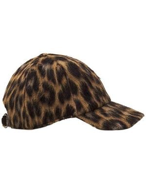 Lanvin Print Cap - Brown