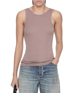 AllSaints Teresa Racerback Tank Top - Blue
