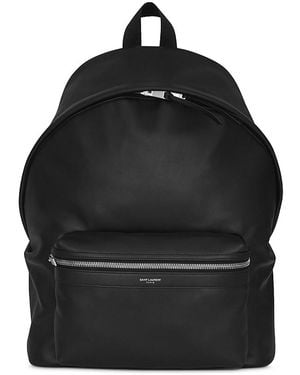 Saint Laurent City Backpack - Black