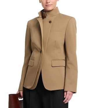 Twp The Double Take Cotton Blazer - Natural