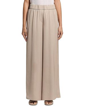 Peserico Elastic Waist Pants - Natural
