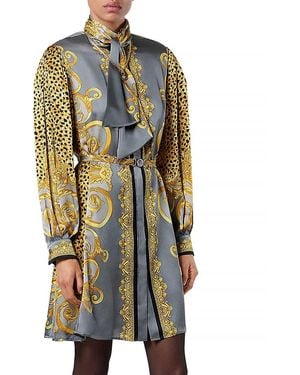 Versace Shirt Dresses - Multicolor