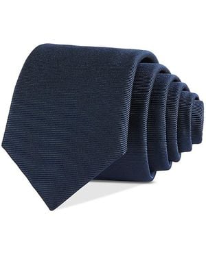 HUGO Solid Skinny Tie - Blue