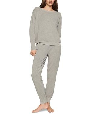 Eberjey Softest Sweats Pullover - Gray