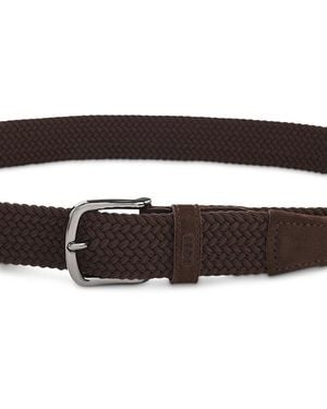 BOSS Ralf Leather Belt - Brown