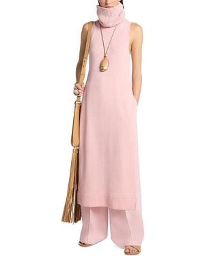 Michael Kors Cashmere Linen Tunic - Pink