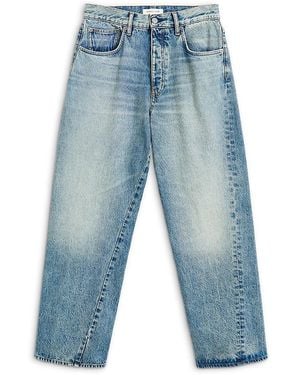 sunflower Wide Cotton Loose Fit Twisted 32 Jeans - Blue
